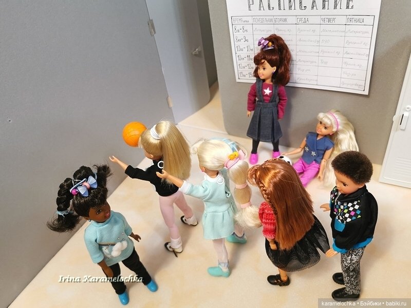 Большая перемена — Кукольные фотоистории и сериалы: комиксы