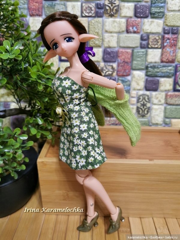 Эльфийка и весьма необычное, чтобы считаться домашним питомцем, существо (фото 5)