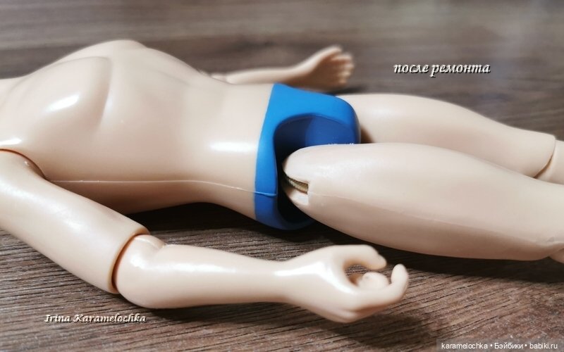 "Ноги в руки". Ремонт-модификация шарнирного куклопарня (фото 6)