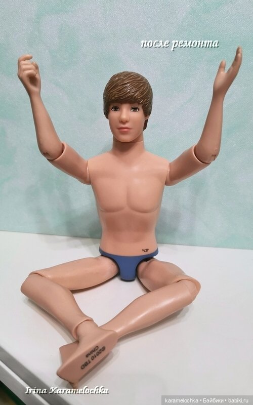 "Ноги в руки". Ремонт-модификация шарнирного куклопарня