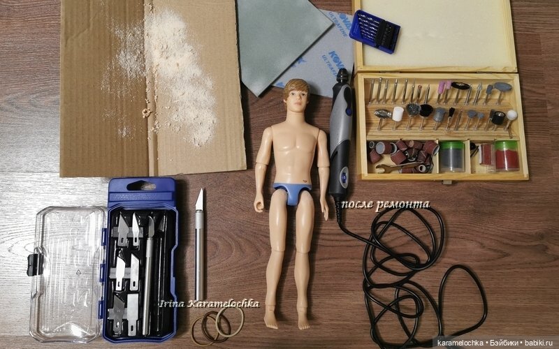 "Ноги в руки". Ремонт-модификация шарнирного куклопарня (фото 4)