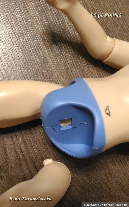 "Ноги в руки". Ремонт-модификация шарнирного куклопарня (фото 2)