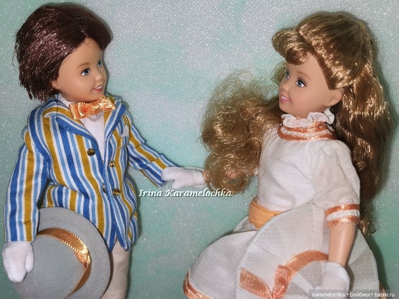 Джейн и Майкл - дети из фильма "Мэри Поппинс" 1964 года - коллекционный сет кукол