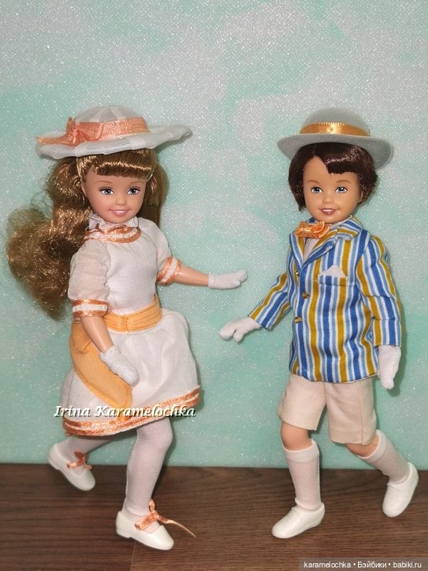 Джейн и Майкл - дети из фильма "Мэри Поппинс" 1964 года - коллекционный сет кукол