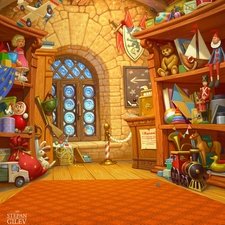 "Сказка о волшебном магазине игрушек или о том, как кукла Катя потеряла туфельку" Татьяна Баннова