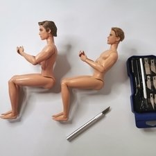 Как я увеличиваю подвижность шарнирных кукол