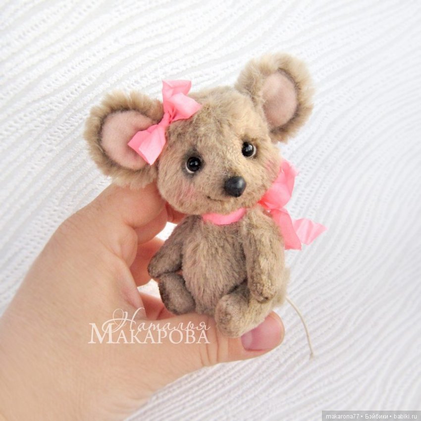 Макарова Наталья. Авторские мишки-тедди