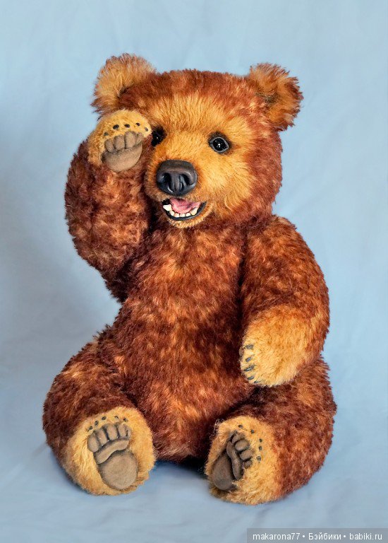 Макарова Наталья. Авторские мишки-тедди