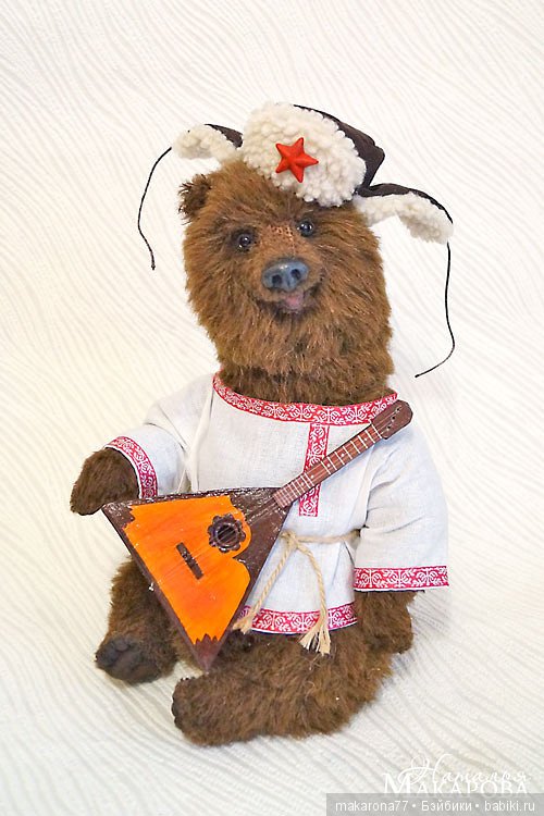 Макарова Наталья. Авторские мишки-тедди