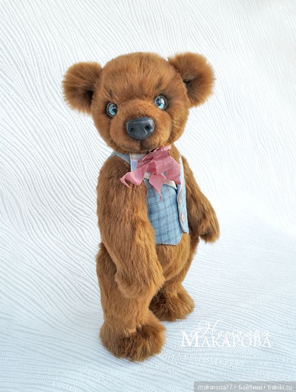 Макарова Наталья. Авторские мишки-тедди.