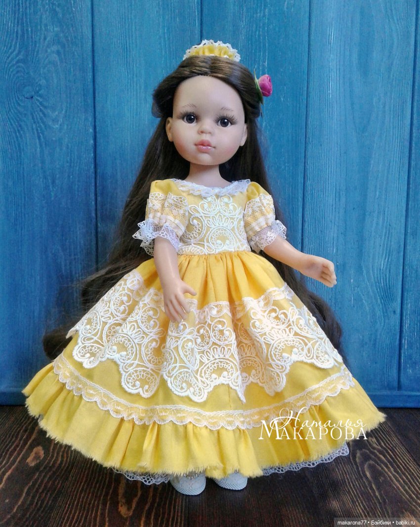 Прическа для куклы "Белль" | Бэйбики Прическа для куклы "Белль"