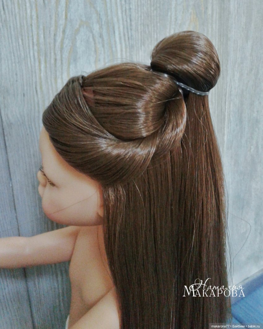 Прическа для куклы "Белль" | Бэйбики Прическа для куклы "Белль"