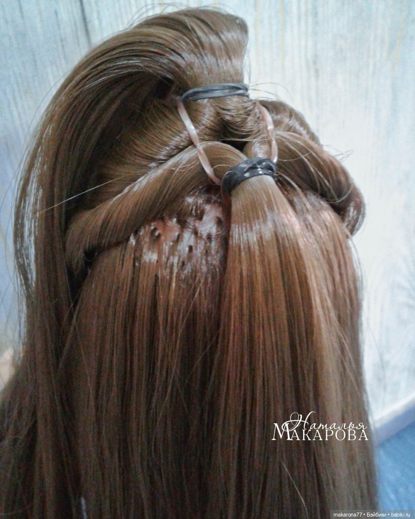 Прическа для куклы "Белль" | Бэйбики Прическа для куклы "Белль" (фото 7)