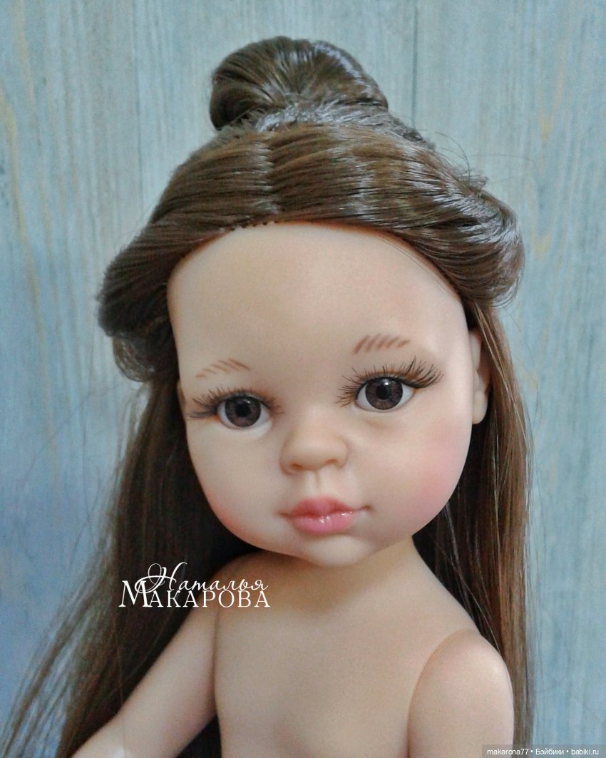 Прическа для куклы "Белль" | Бэйбики Прическа для куклы "Белль"