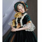 Историческое платье для БЖД кукол 35 см Дарии от Анатолия Жукова (Toka dolls)