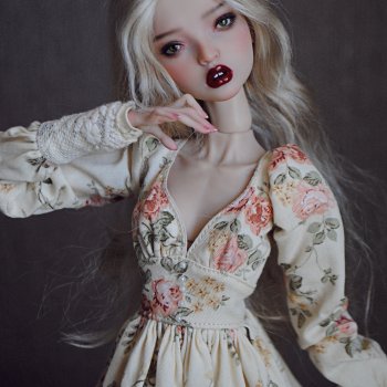 Платье для кукол сестер Поповых 🌺