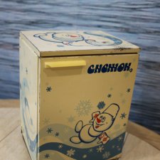 Детский Холодильник Снежок  Винтаж, СССР