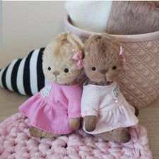 Зайки тедди