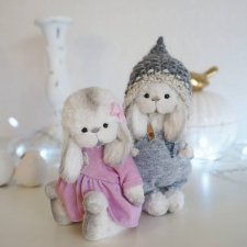 Зайки тедди