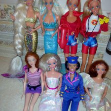 Русалочки jewel hair mermaid, Кристи, Мидж, Лея, спасательницы