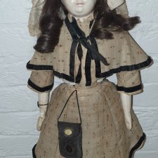 Антикварная кукла Paulina