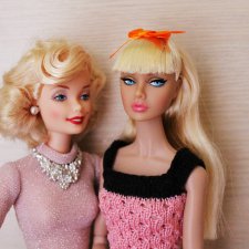 Marilyn Monroe&Poppy Parker или женская дружба