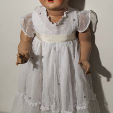 Винтажная кукла фабрики Sonneberger Porzellanfabrik клеймо 3066/15