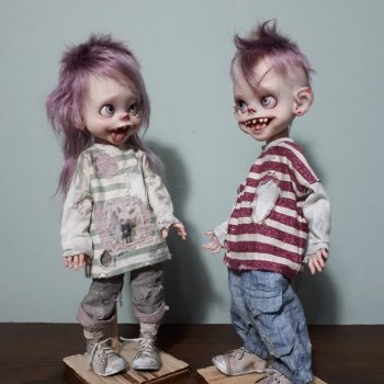 Стильные зомбики от Татьяны Катрушовой