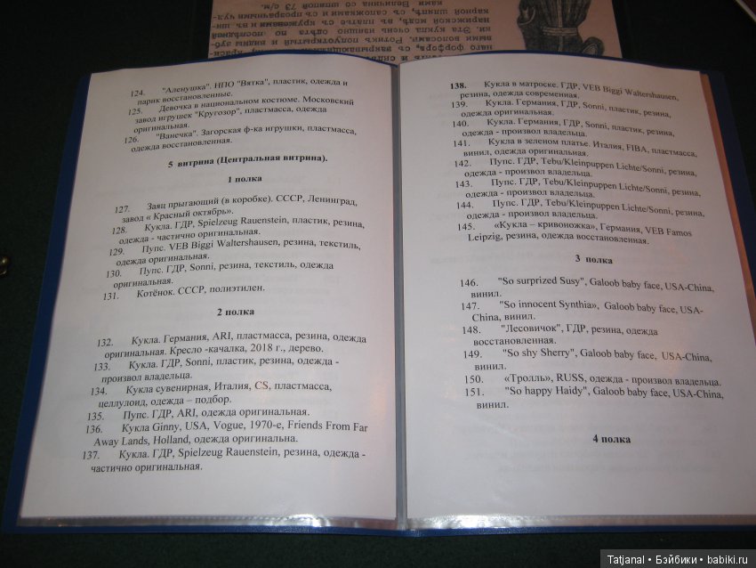 Выставка кукол "Дочки-матери"