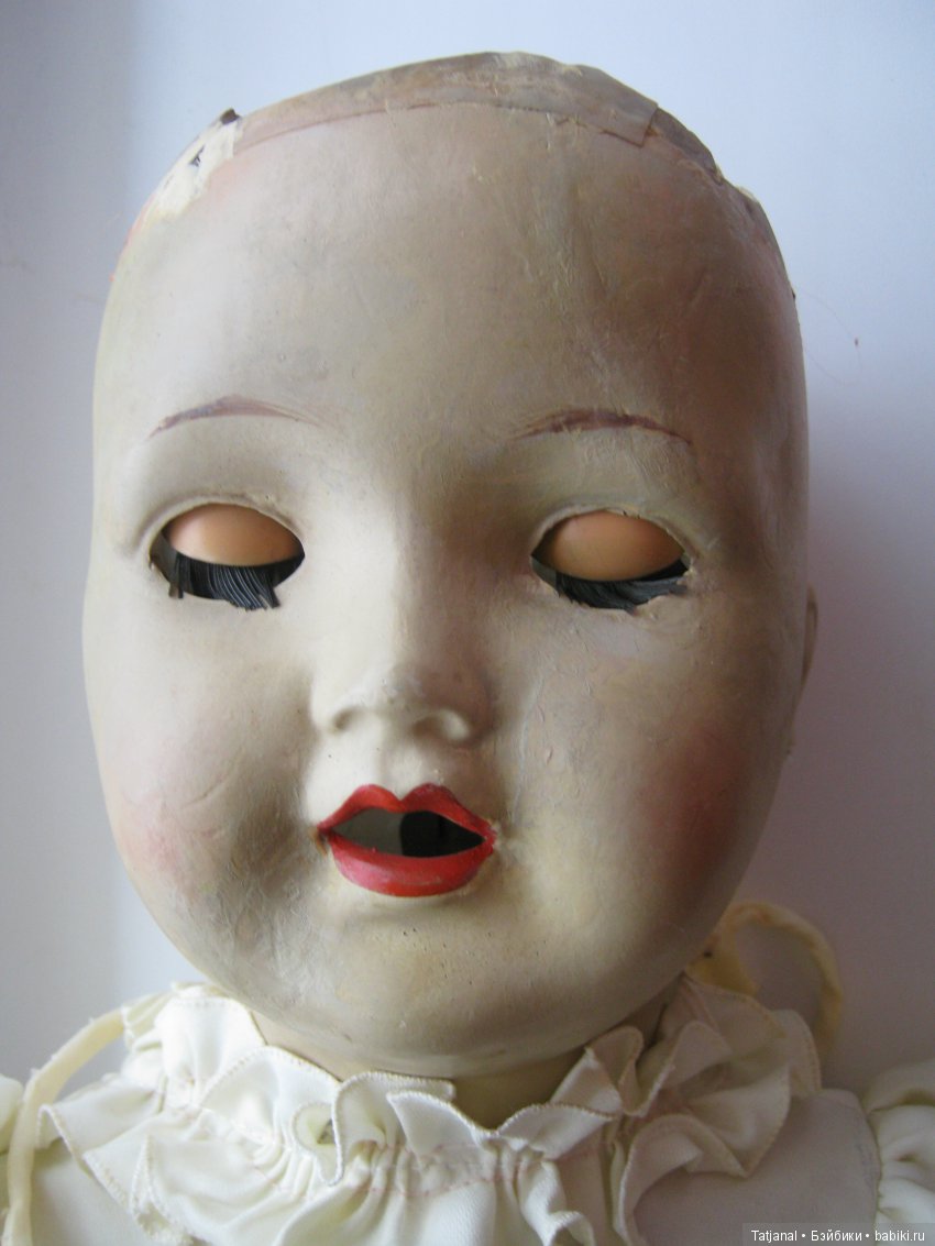 Прошу помощи! Как приблизить глазки у немецкой винтажной куклы S.P. молд 3066 (фото 3)