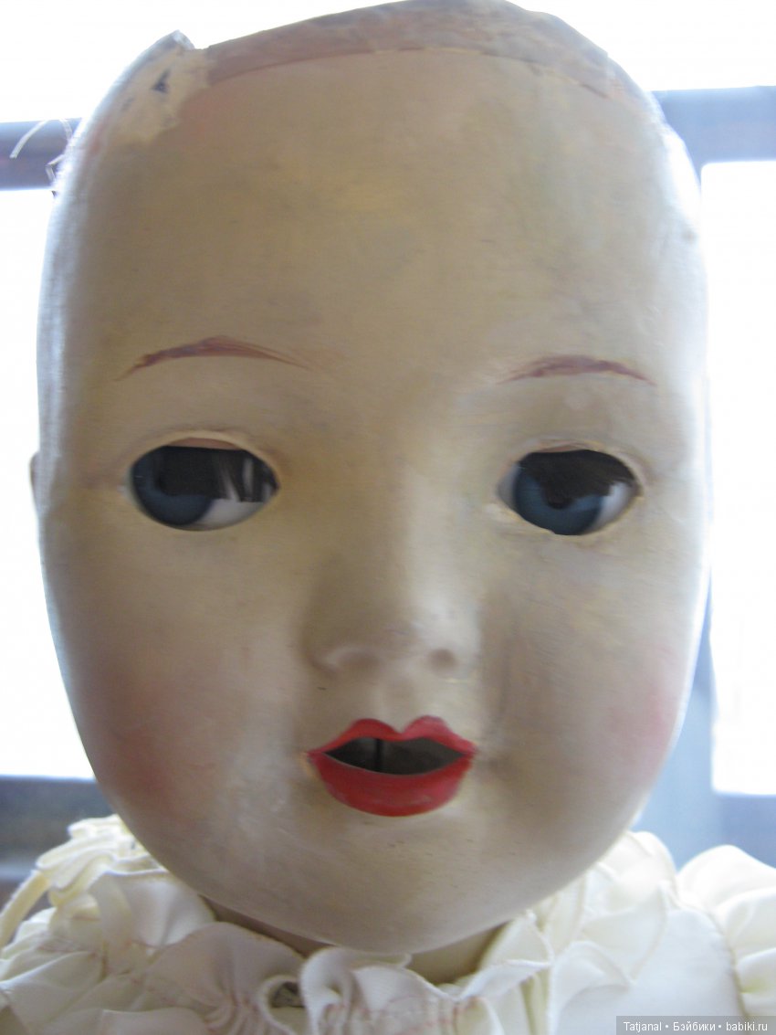 Прошу помощи! Как приблизить глазки у немецкой винтажной куклы S.P. молд 3066 (фото 2)