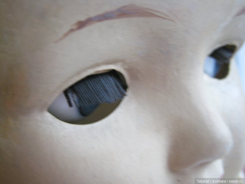 Прошу помощи! Как приблизить глазки у немецкой винтажной куклы S.P. молд 3066 (фото 7)