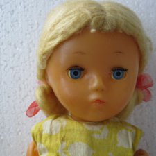 Паричковая девочка СССР  с изумительными глазами