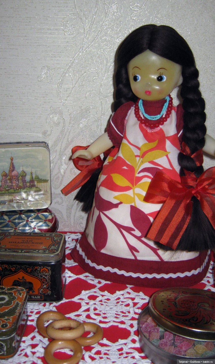 Здравствуйте, я кукла Луша, Московской фабрики Сувенирных и подарочных игрушек (фото 9)