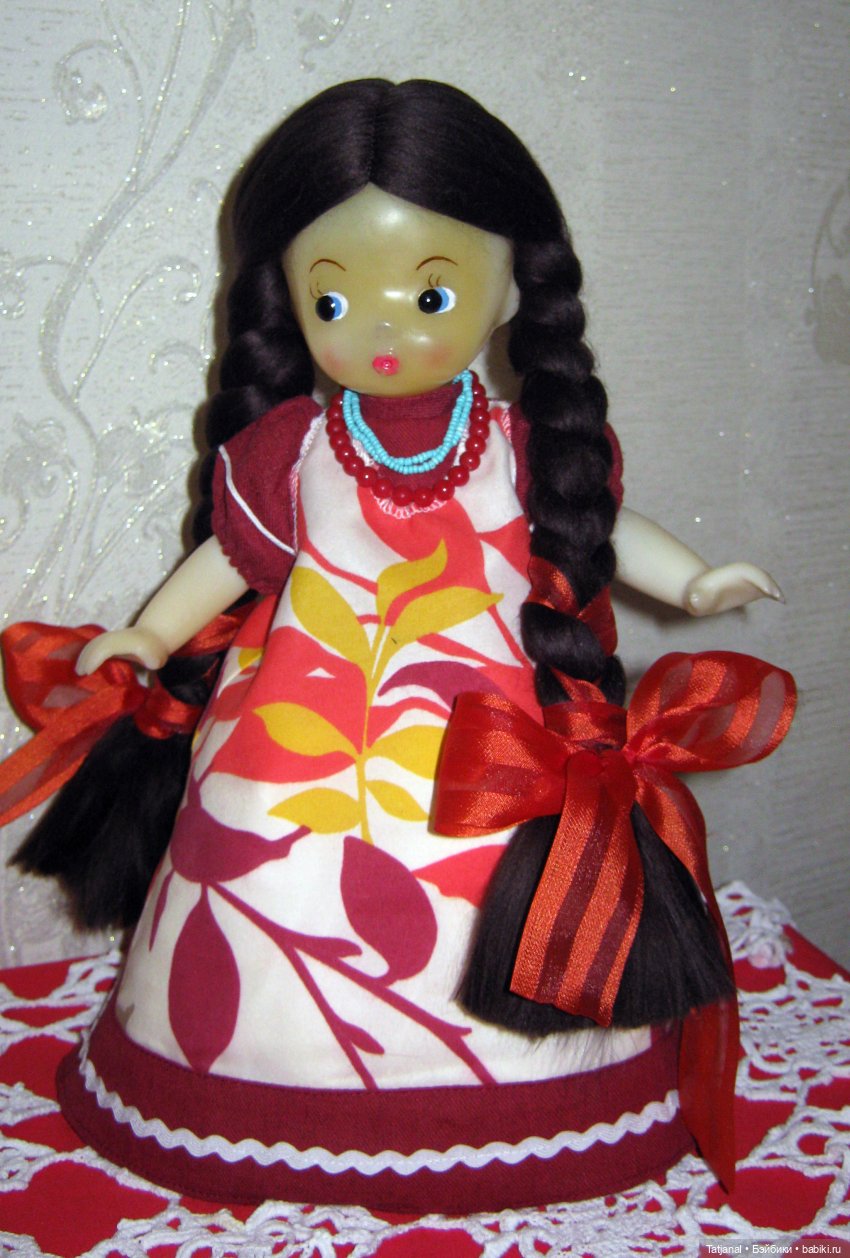 Здравствуйте, я кукла Луша, Московской фабрики Сувенирных и подарочных игрушек (фото 4)