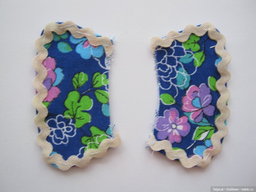 Фланелевое платье на кукле СССР (фото 8)