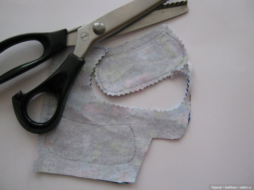 Фланелевое платье на кукле СССР (фото 7)