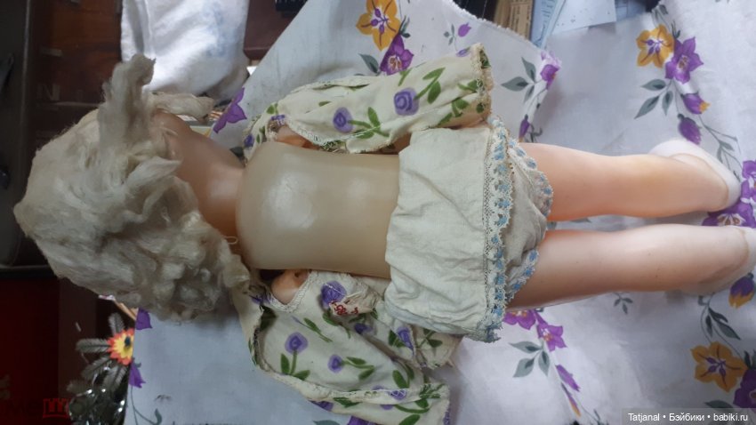 По следам горошков — Советские винтажные куклы (СССР): Ленигрушка (фото 4)