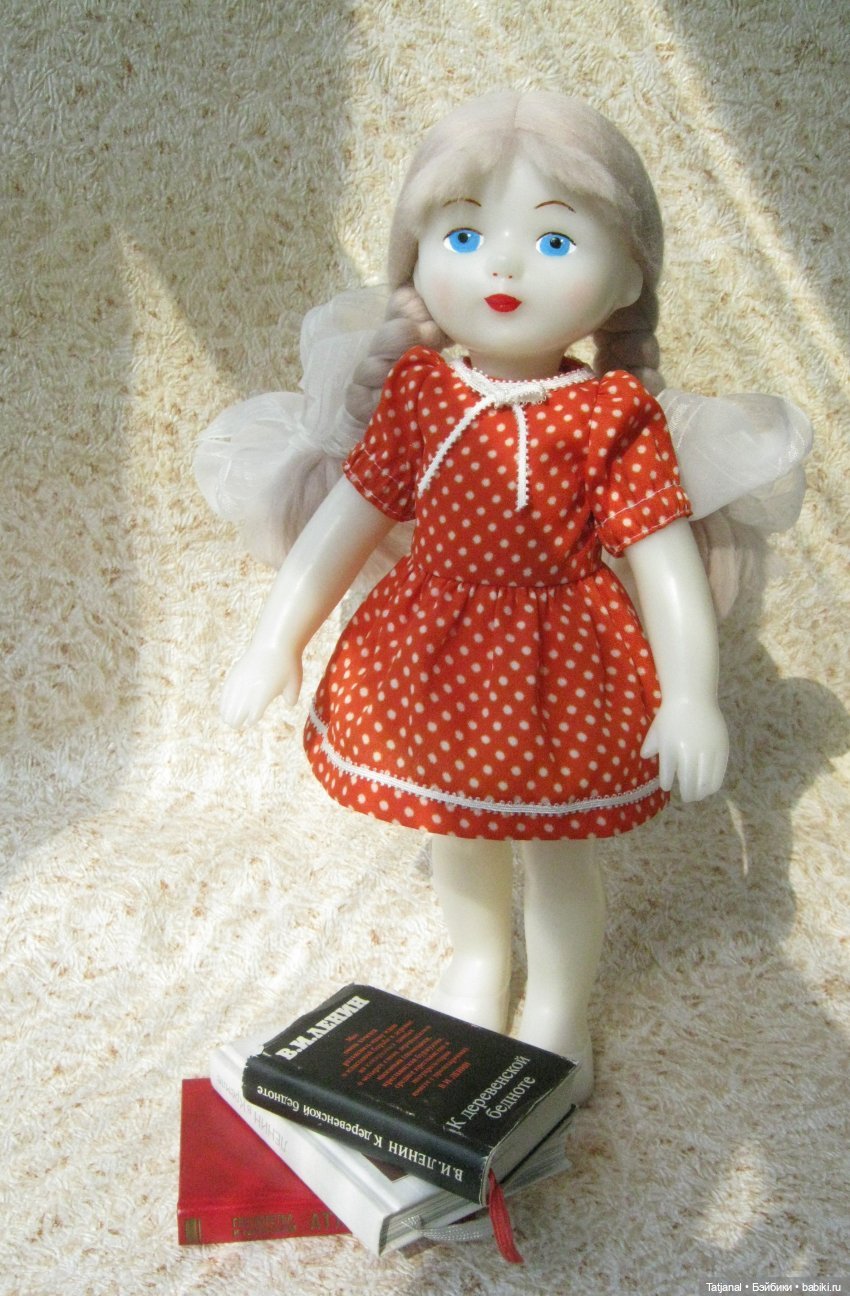 По следам горошков — Советские винтажные куклы (СССР): Ленигрушка (фото 9)