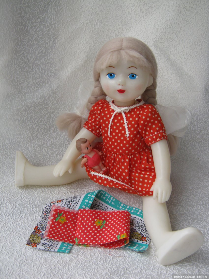 По следам горошков — Советские винтажные куклы (СССР): Ленигрушка (фото 10)