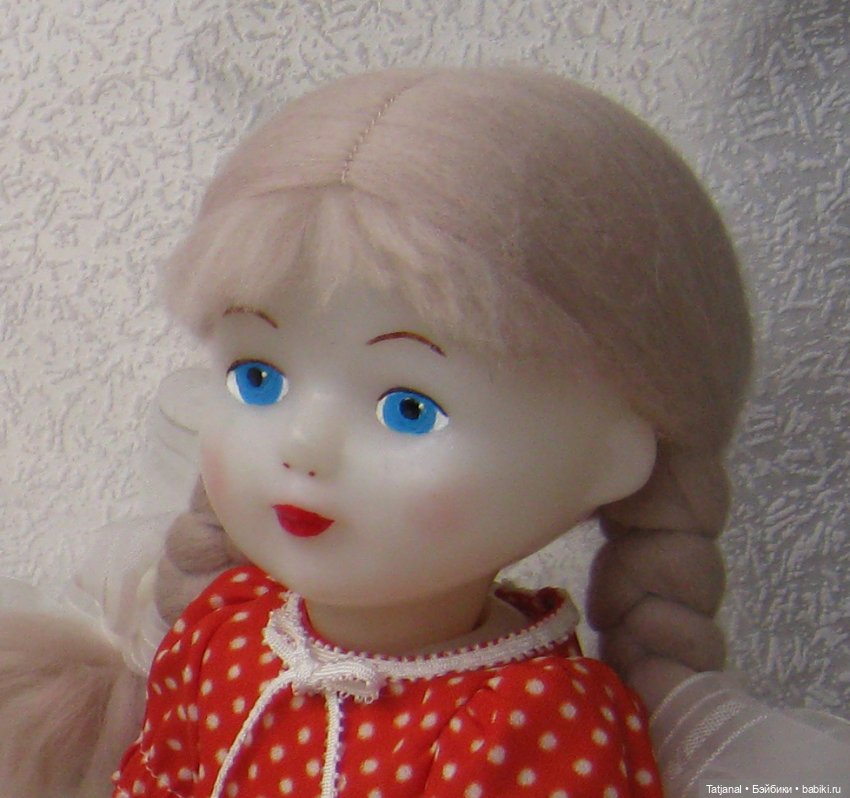 По следам горошков — Советские винтажные куклы (СССР): Ленигрушка (фото 6)