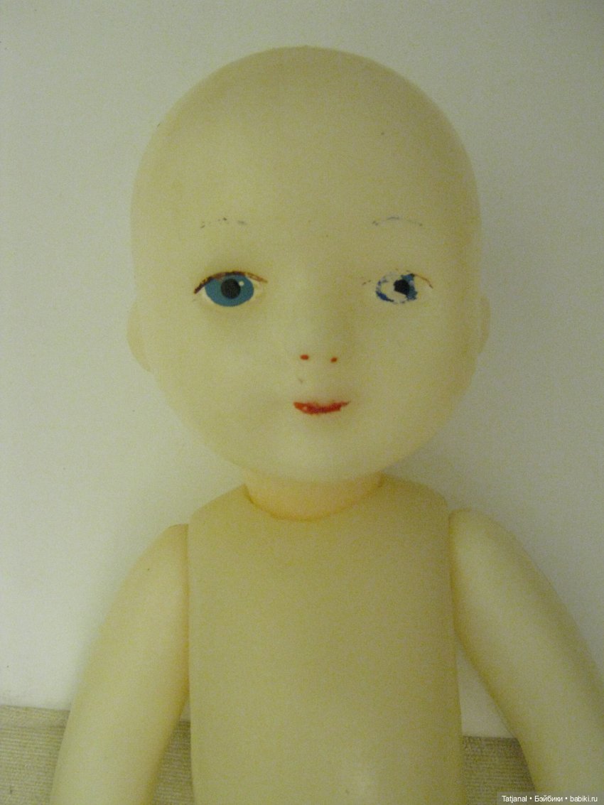 По следам горошков — Советские винтажные куклы (СССР): Ленигрушка (фото 3)