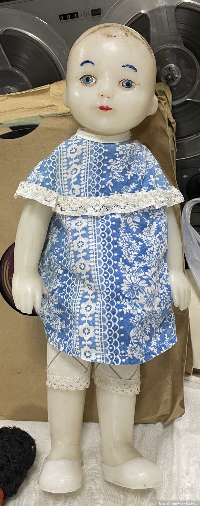 По следам горошков — Советские винтажные куклы (СССР): Ленигрушка (фото 2)