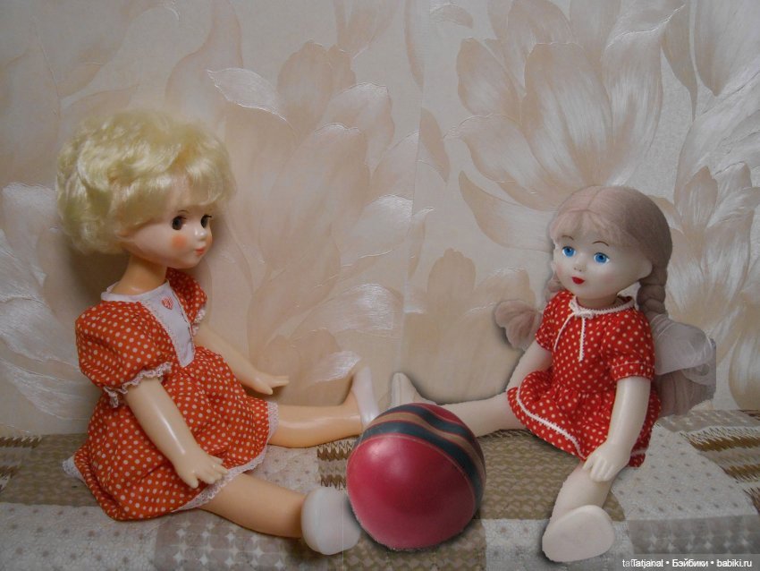 По следам горошков — Советские винтажные куклы (СССР): Ленигрушка (фото 7)