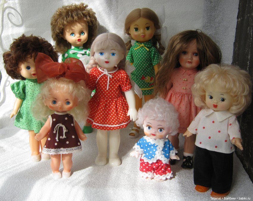 По следам горошков — Советские винтажные куклы (СССР): Ленигрушка