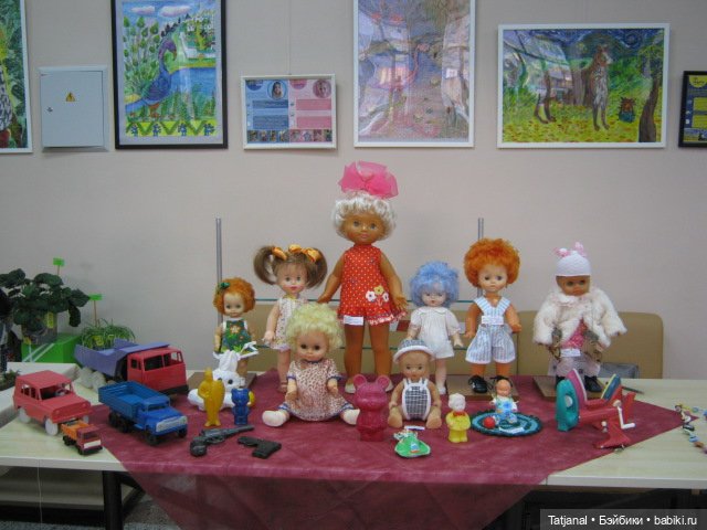 Авторские куклы и куклы СССР на фестивале коллекционирования