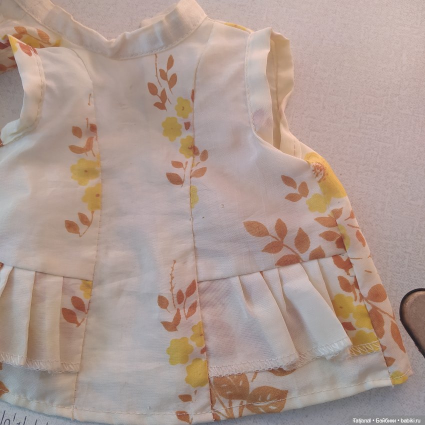 Моя Лариса фабики Крузор СССР и выкройка платья для нее (фото 3)