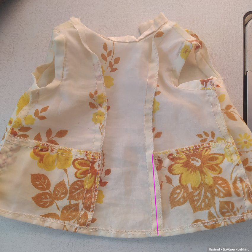 Моя Лариса фабики Крузор СССР и выкройка платья для нее (фото 4)