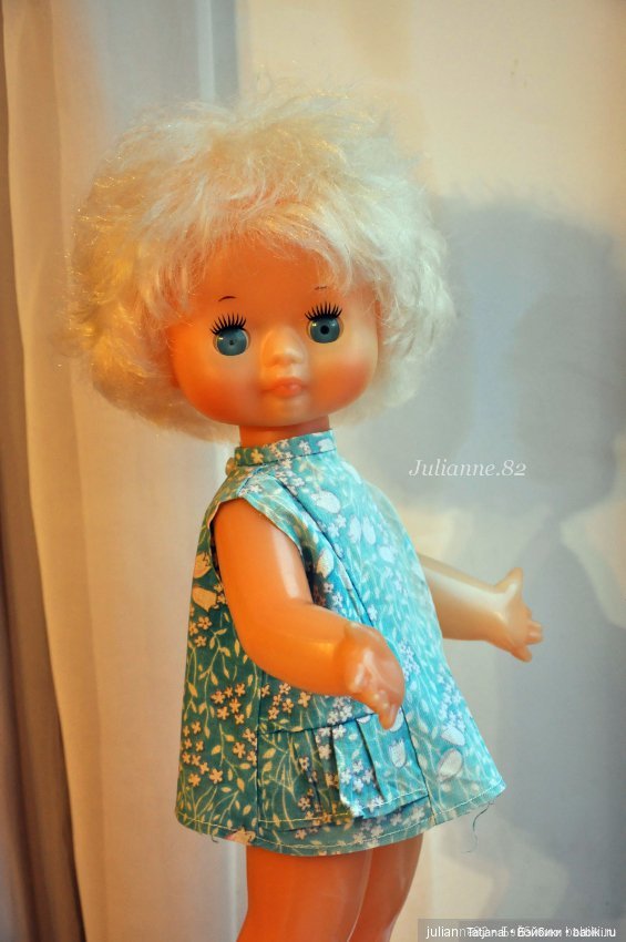 Моя Лариса фабики Крузор СССР и выкройка платья для нее