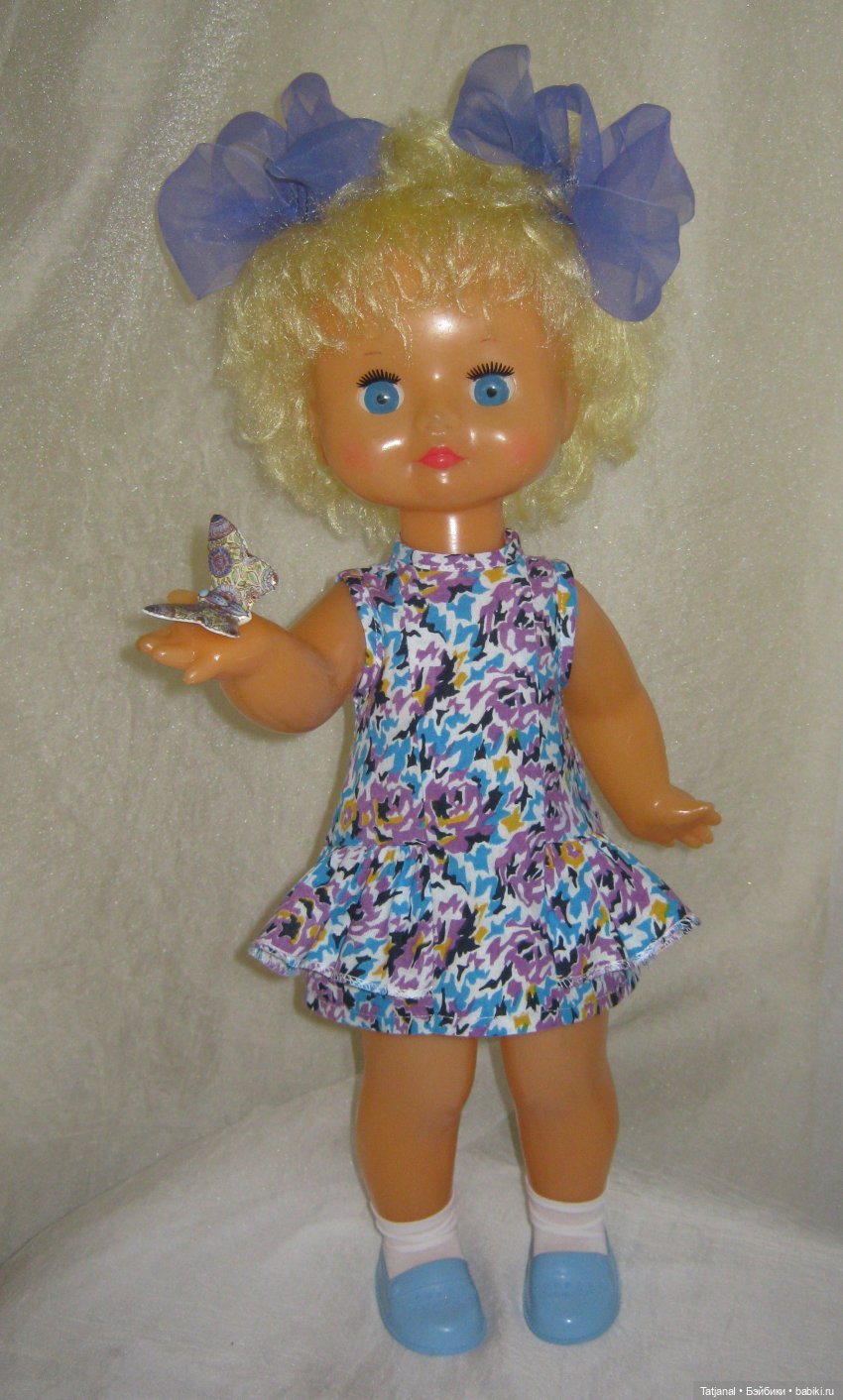 Моя Лариса фабики Крузор СССР и выкройка платья для нее